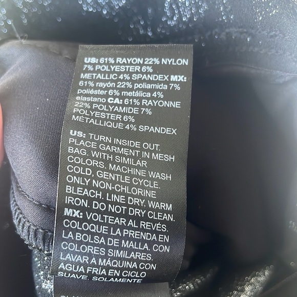 WHBM ‘Jolie’ Button Straight Luxe Stretch Pant - Picture 13 of 13